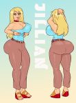  ass big_ass big_breasts breasts family_guy jay-marvel jillian_russell jillian_wilcox 