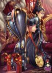 1boy 1girl ass bayonetta bayonetta_(character) bent_over big_breasts black_catsuit breasts catsuit closed_eyes female from_behind glasses guns hetero inside jigglygirls latex male nipples open_mouth penetration penis pussy reiq sex shiny shiny_clothes shiny_skin torso_grab vaginal