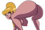  1girl ass ben_10 ben_10:_omniverse bent_over big_breasts blonde_hair breasts hairless_pussy looking_back mazuma nude ponytail pussy robot tulamere 