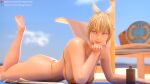 alluring beach bikini bouquetman cassandra_alexandra hot outside posing project_soul sexy silf soul_calibur soul_calibur_ii soul_calibur_iii soul_calibur_vi sunscreen