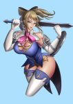 alluring blonde_hair cassandra_alexandra fish_@sca hot project_soul sexy silf soul_calibur soul_calibur_ii soul_calibur_iii soul_calibur_iv soul_calibur_vi sword_and_shield weapons