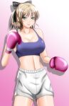 alluring boxing_gloves cassandra_alexandra female_abs gym_shorts hot masterhavik project_soul sexy silf soul_calibur soul_calibur_ii soul_calibur_iii soul_calibur_vi sports_bra voluptuous