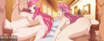  2_girls 2girls 5_boys 5boys all_three_filled anal anal_sex ass big_breasts blush breasts code_geass crossover dnt double_vaginal euphemia_li_britannia fellatio female gundam gundam_seed_destiny indoors lacus_clyne long_hair long_pink_hair male male/female nude oral oral_sex pink_hair royalty sex stretched_pussy triple_penetration vaginal vaginal_sex whentai 