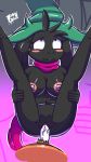  1_girl 1girl anthro anthro_only crossgender deltarune duo female furry furry_only genderswap goat goat_girl green_hat hat kcn penis ralsei ralsei_with_black_fur scarf undertale_(series) vaginal vaginal_penetration 