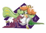  bunnythemonsterslayer fisting fisting_pussy lilligant pokemon pussy tsareena yuri 