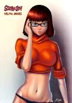 breasts brunette glasses hanna-barbera scooby-doo tagme velma_dinkley