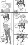 big_breasts boxer_(dbz_oc) bulma_briefs comic dragon_ball dragon_ball_z funsexydragonball genderswap girlgeta_(dbz_oc) girlgeta_and_boxer_(dbz_comic) monochrome nude_female rule_63 vegeta