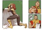 ass bent_over colossus comic gif kitty_pryde marvel phasing piotr_rasputin posing pussy shadowcat superhero undressing x-men