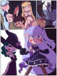 blonde_hair blue_eyes blue_hair breasts brown_eyes brown_hair cartoon_milf comic disney eclipsa_butterfly h2so3 hspace marco_diaz moon_butterfly nipples purple_eyes pussy star_butterfly star_vs_the_forces_of_evil teal_hair