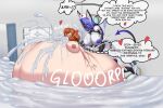  1futa 1girl cumflation hyper_belly shekosensei 