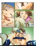 breasts comic final_fantasy final_fantasy_x masturbation nipples pussy rikku sucking yuna