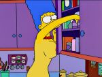 big_breasts large_marge marge_simpson milf pearls the_simpsons whoa_look_at_those_magumbos yellow_skin