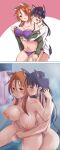 1girl 2_girls 2koma animal_ears areola big_breasts bite_mark black_hair blush bra breast_grab breasts clavicle comic completely_nude dog_girl dog_tail ear_licking eyepatch fingering grabbing groping high_resolution hugged_from_behind hugging huleito indoors inumimi licking lingerie long_hair medium_breasts minna-dietlinde_wilcke multiple_girls navel nipples nude one_eye_closed open_mouth panties red_eyes red_hair sakamoto_mio saliva shower_(place) strike_witches sweat tail tongue towel underwear vaginal_juices very_high_resolution wolf_ears wolf_girl wolf_tail world_witches_series yellow_eyes yuri