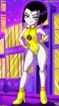 animated ass dc_comics gif grey_skin hair heels lady_legasus open_mouth panties_aside presenting purple purple_eyes purple_hair raven_(dc) shadman short_hair smirk swimsuit teen_titans teen_titans_go wet_pussy