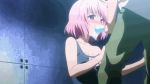 1boy 1girl animated animated_gif female gif lowres momo_velia_deviluke sexually_suggestive swimsuit to_love-ru to_love-ru_darkness