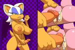 1futa 1girl 2girls amy_rose anthro anus ass big_breasts breasts female female_only furry futanari futanari_on_female huge_breasts imminent_sex imminent_vaginal nude penis precum pussy rouge_the_bat sega sonic_(series) sonic_the_hedgehog_(series)