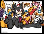 amy_rose cream_the_rabbit marine_the_raccoon rouge_the_bat sega sonic_(series) sonic_riders sonic_team sonicdash tikal_the_echidna wave_the_swallow