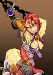 ass big_breasts bondage chains cum_covered dark_chronicle dark_cloud_2 monica_raybrandt topless