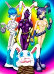 capadochio duck_dodgers easter_bunny happy_easter hi_hi_puffy_amiyumi jenny_wakeman my_life_as_a_teenage_robot queen_tyr'ahnee xj-9 yumi yumi_yoshimura