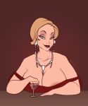  anastasia cleavage huge_breasts nipples short_hair sophie_stanislovskievna_somorkov-smirnoff tab tab_(artist) 