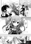  ass bent_over breasts comic cum cum_insde cumshot d._l._action_72 doggy_position fellatio kirito kneel licking lisbeth monochrome nipples nude oral pussy sex silica sword_art_online 