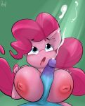 2015 anthro areola big_breasts breasts cum cumshot duo earth_pony equine erect_nipples erection female friendship_is_magic furry huge_breasts mammal my_little_pony nipples orgasm paizuri penis pinkie_pie pony rainbow_dash sanders sex