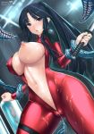 bdsm bodysuit bondage breasts cameltoe clothing erect_nipples high_resolution monster nipples no_bra nopan original potential_duplicate rindou_aya semen sword tentacles underboob weapon