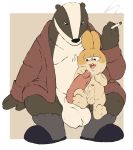 2boys badger_(burrow) bunny_(burrow) burrow_(cartoon) disney male/male male_only penis size_difference tbid xtbidx yaoi