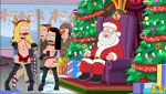  american_dad francine_smith hayley_smith mall milf s_m santa_claus 