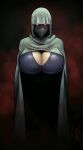 1girl 2020 alternate_breast_size alternate_outfit big_breasts breasts cleavage cloak clothed_female cowl devil_hs female_focus female_only glowing_eyes high_res high_resolution hood huge_breasts jill_valentine looking_at_viewer mask mature mature_female plague_doctor resident_evil resident_evil_5 signature solo_female solo_focus text video_game_character video_game_franchise watermark