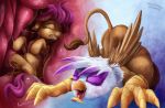 equine fluttershy fluttershy_(mlp) friendship_is_magic gilda gilda_(mlp) gryphon my_little_pony ponythroat stomach vore