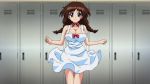 anime big_breasts breasts brown_hair chichinoya cute dress hentai isshoni_h_shiyo tagme takai_haruka