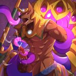  anal anubis cum cum_string egyptian league_of_legends nasus sex tentacle_job vel_koz 