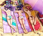 3_girls 3girls ass beach bikini bikini_bottom bikini_top_removed equestria_girls female female_only friendship_is_magic humanized king-kakapo lying lying_on_stomach mostly_nude my_little_pony outdoor outside starlight_glimmer starlight_glimmer_(mlp) sunbathing sunset_shimmer sunset_shimmer_(eg) topless twilight_sparkle twilight_sparkle_(mlp)