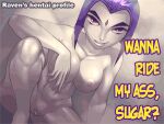 completely_nude_female gif rachel_roth raven's_hentai_profile raven_(dc) teen_titans