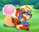 arcanine impregnation lonbluewolf lucario pokemon sex