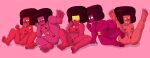 5girls army_(steven_universe) barefoot cartoon_network doc_(steven_universe) eyeball_(steven_universe) foot_fetish gems leggy_(steven_universe) midget mr._chase_comix navy_(steven_universe) pussy ruby_(steven_universe) soles steven_universe toes