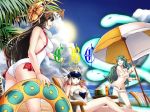 3girls beach big_breasts breasts cybermon gostosas multiple_girls peituda