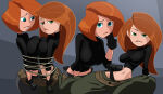 1girl 2_girls age_difference ann_possible big_breasts bondage coolerinker daughter disney female_focus female_only high_res high_resolution inker_comics inkershike kim_possible kimberly_ann_possible light-skinned_female light_skin long_hair mature_female milf milf mother_&_daughter symmetrical_docking teen teenage_girl tied_together tied_up voluptuous voluptuous_female