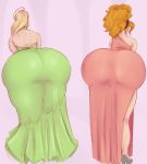 adagio_dazzle applejack ass big_ass blush clothes dress freckles friendship_is_magic humanized my_little_pony suggestive sundown wide_hips