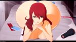  1girl ass atlus big_breasts bottom_heavy breasts cyshen female_only gigantic_ass huge_ass human looking_at_viewer megami_tensei mitsuru_kirijo nude persona persona_3 solo_female wide_hips 