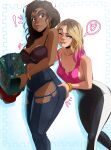 2_girls adult adult_and_young_adult adult_female adult_only age_difference ass_grab ass_squeeze asymmetrical_hair blonde_hair bubble_ass coolerinker dark-skinned_female dark_skin eyebrow_piercing gwen_stacy inker_comics inkershike long_hair marvel mature mature_female milf multiple_girls older older_female pale-skinned_female pale_skin rio_morales spider-gwen spider-man:_across_the_spider-verse spider-man:_into_the_spider-verse spider-man_(series) spider_web thick_thighs wide_hips wide_thighs young_adult young_adult_female young_adult_woman yuri