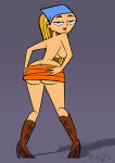 big_breasts high_heel_boots high_heels hourglass_figure lindsay_(tdi) planz34 smooth_skin tagme total_drama_island wide_hips