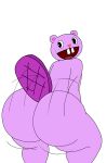  1boy 2024 anthro ass ass_focus asscheeks beaver big_ass big_ass_(male) big_ass_cheeks bubble_ass bubble_butt buck_teeth buttcheeks caked_up child_bearing_hips dat_ass dat_butt eyebrows fat_ass fat_ass_femboy femboy freckles fur furry happy_tree_friends headwear jiggling_ass large_ass male male_ass male_focus motion_lines motion_outline nude obsuniq plump_ass plump_butt purple_fur round_ass smile tail thick thick_ass thick_hips thick_tail thick_thighs toothy toothy_(htf) twerk twerking twerking_position wide_ass wide_hips wide_tail 