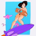 amy_wong breasts erect_nipples futurama hoverboard nude shaved_pussy solidus thighs