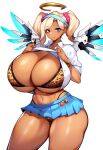  ai_generated artist_request gyaru mercy_(overwatch) overwatch tagme tagme_(artist) twitter_link 