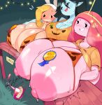 adventure_time bulumble-bee fionna_the_human marceline_abadeer princess_bubblegum tagme twitter_link