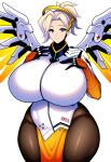  ai_generated artist_request gyaru mercy_(overwatch) overwatch tagme tagme_(artist) twitter_link 