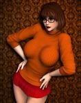 breasts legs rasmus-the-owl scooby-doo skirt velma_dinkley