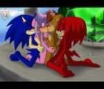  bluechika furry julie-su knuckles_the_echidna sally_acorn sega sonic_(series) sonic_the_hedgehog 